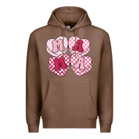 Chestnut mama candy hearts Premium Hoodie - LillyAllenDesigns