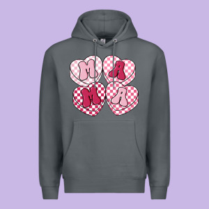 Mama Candy Hearts Premium Hoodie Designed By Lillyallendesigns