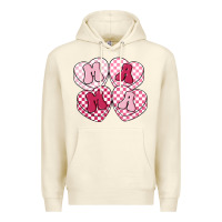 Sandshell mama candy hearts Premium Hoodie - LillyAllenDesigns