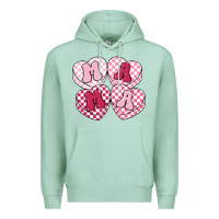 Seafoam mama candy hearts Premium Hoodie - LillyAllenDesigns