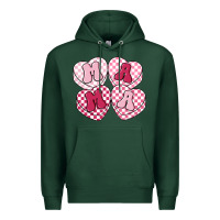 Sports Green mama candy hearts Premium Hoodie - LillyAllenDesigns