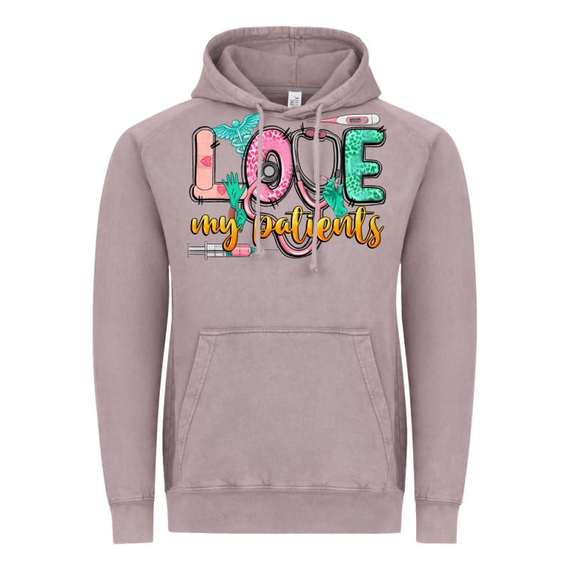Love My Patients Vintage Hoodie by CowGirlArtShop | Teevron