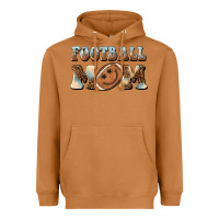 Meerkat football mom football smiley face Heavyweight Hoodie - BarkalooDesign