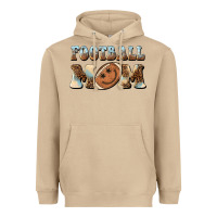 Mushroom football mom football smiley face Heavyweight Hoodie - BarkalooDesign