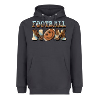 Smoke football mom football smiley face Heavyweight Hoodie - BarkalooDesign