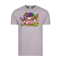 Vintage Zinc mardi gras pig Vintage Tee - CowGirlArtShop