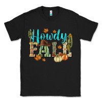 Black Western howdy Fall Classic Tee - NancyCooperArtShop