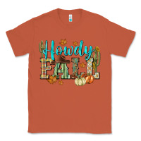 Copper Western howdy Fall Classic Tee - NancyCooperArtShop