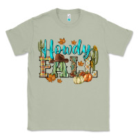 Matcha Western howdy Fall Classic Tee - NancyCooperArtShop
