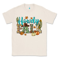 Natural Western howdy Fall Classic Tee - NancyCooperArtShop