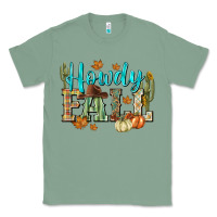 Sage Western howdy Fall Classic Tee - NancyCooperArtShop