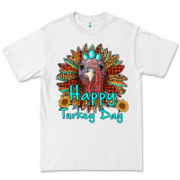 White happy turkey day sunflower Premium Tee - RanaPortraitStore