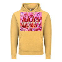 Vintage Mustard Love gnomies with gift boxes tumbler Vintage Hoodie - HowdyJamesFarm