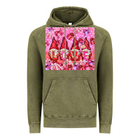 Vintage Olive Love gnomies with gift boxes tumbler Vintage Hoodie - HowdyJamesFarm