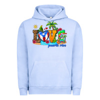 Pigment Grape Ice love puerto rico Urban Hoodie - AdoDesignShop