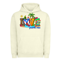 Pigment Pistachio love puerto rico Urban Hoodie - AdoDesignShop