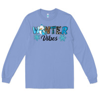 Colony Blue winter vibes Long Sleeve Tee - RanaPortraitStore