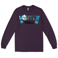 Plum winter vibes Long Sleeve Tee - RanaPortraitStore