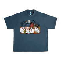 Midnight Navy halloween pigs Urban Heavy Tee - CowGirlArtShop