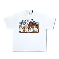 White halloween pigs Urban Heavy Tee - CowGirlArtShop