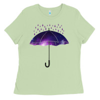 Matcha Rain Purple Ladies Tee - trangStudio