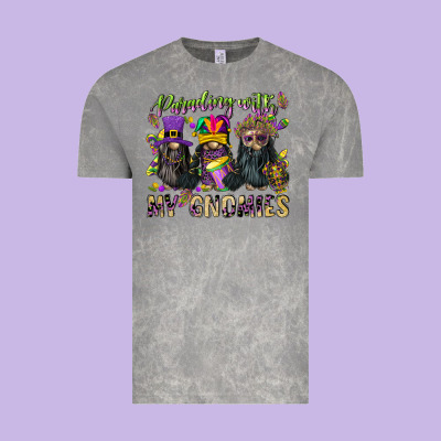 Parading With My Gnomies Vintage Tee Designed By Cowgirlartshop