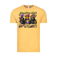 Vintage Mustard parading with my gnomies Vintage Tee - CowGirlArtShop