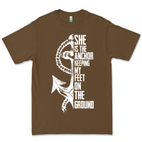 Cacao she is the anchor keeping my feet on the ground Premium Tee - Bettercallsaul