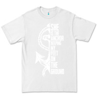 White she is the anchor keeping my feet on the ground Premium Tee - Bettercallsaul