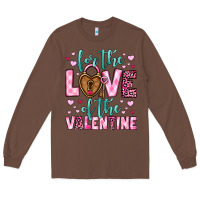 Chestnut for the love of the valentine Long Sleeve Tee - OliviaCreatesArt