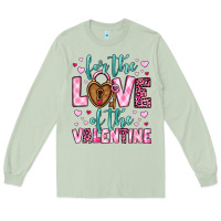 Matcha for the love of the valentine Long Sleeve Tee - OliviaCreatesArt