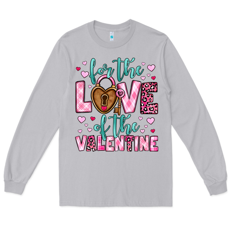 For The Love Of The Valentine Long Sleeve Tee by OliviaCreatesArt | Teevron