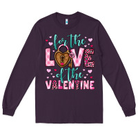 Plum for the love of the valentine Long Sleeve Tee - OliviaCreatesArt