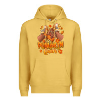 Antique Gold Pumpkin queen Fall black girl sneakers Premium Hoodie - RanaPortraitStore
