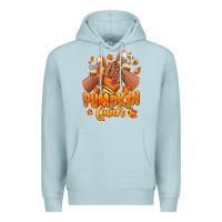Blue Mist Pumpkin queen Fall black girl sneakers Premium Hoodie - RanaPortraitStore