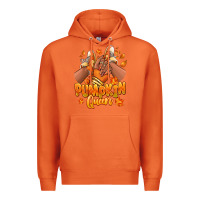 Carrot Pumpkin queen Fall black girl sneakers Premium Hoodie - RanaPortraitStore