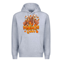 Heather Grey Pumpkin queen Fall black girl sneakers Premium Hoodie - RanaPortraitStore