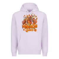 Lilac Pumpkin queen Fall black girl sneakers Premium Hoodie - RanaPortraitStore