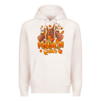 Pale Pink Pumpkin queen Fall black girl sneakers Premium Hoodie - RanaPortraitStore