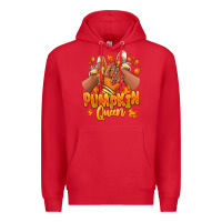 Red Pumpkin queen Fall black girl sneakers Premium Hoodie - RanaPortraitStore