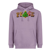 Lavender christmas peace Heavyweight Hoodie - BarkalooDesign