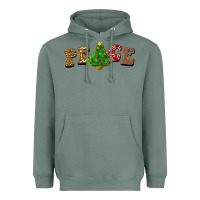 Sage christmas peace Heavyweight Hoodie - BarkalooDesign