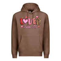 Chestnut loved john 3 16 Premium Hoodie - LillyAllenDesigns