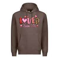 Coffee loved john 3 16 Premium Hoodie - LillyAllenDesigns