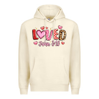 Sandshell loved john 3 16 Premium Hoodie - LillyAllenDesigns