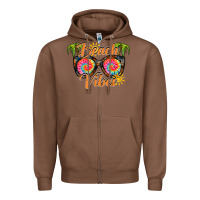 Chestnut beach vibes Zipper Hoodie - RacoonDesign