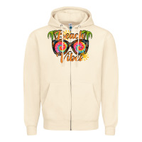 Sandshell beach vibes Zipper Hoodie - RacoonDesign