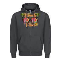 Smoke beach vibes Zipper Hoodie - RacoonDesign