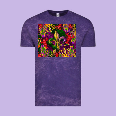 Mardi Gras Vintage Tee Designed By Cowgirlartshop