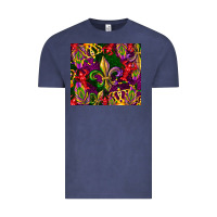 Vintage Denim mardi gras Vintage Tee - CowGirlArtShop
